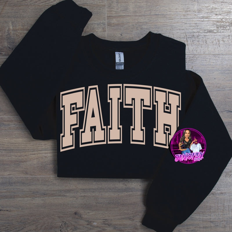 FAITH (light tan ink)