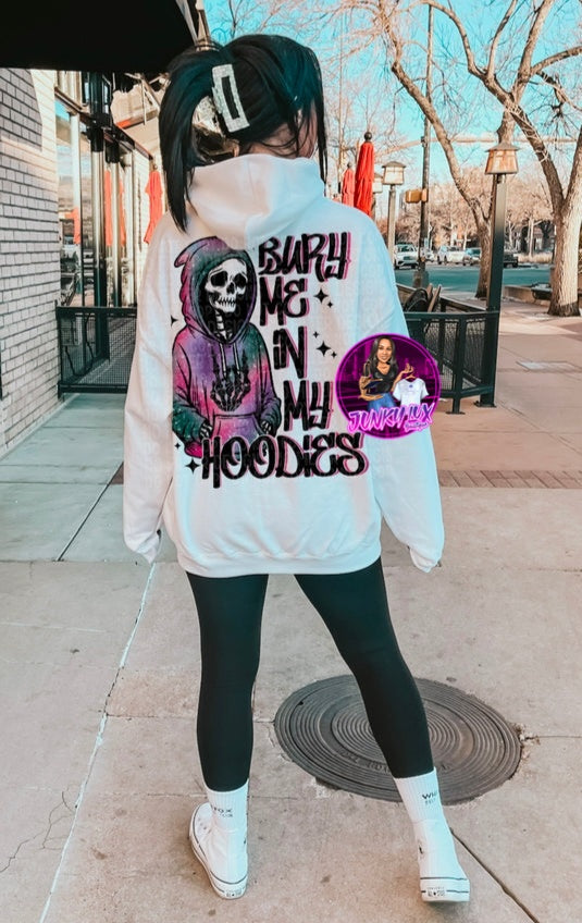 Bury Me In My Hoodie (pink)