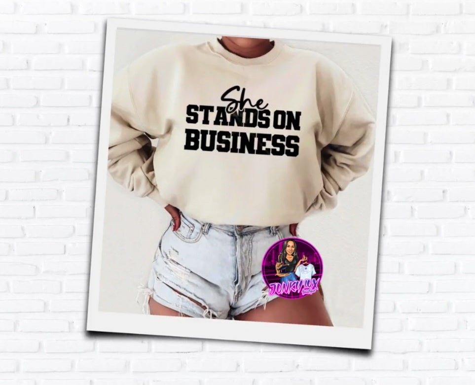 She Stands On Business