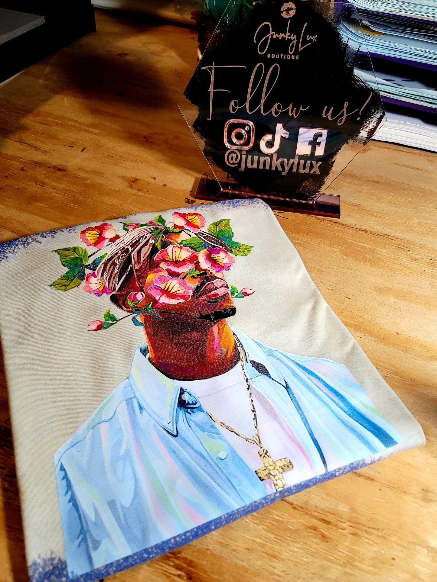 2pac Floral Art