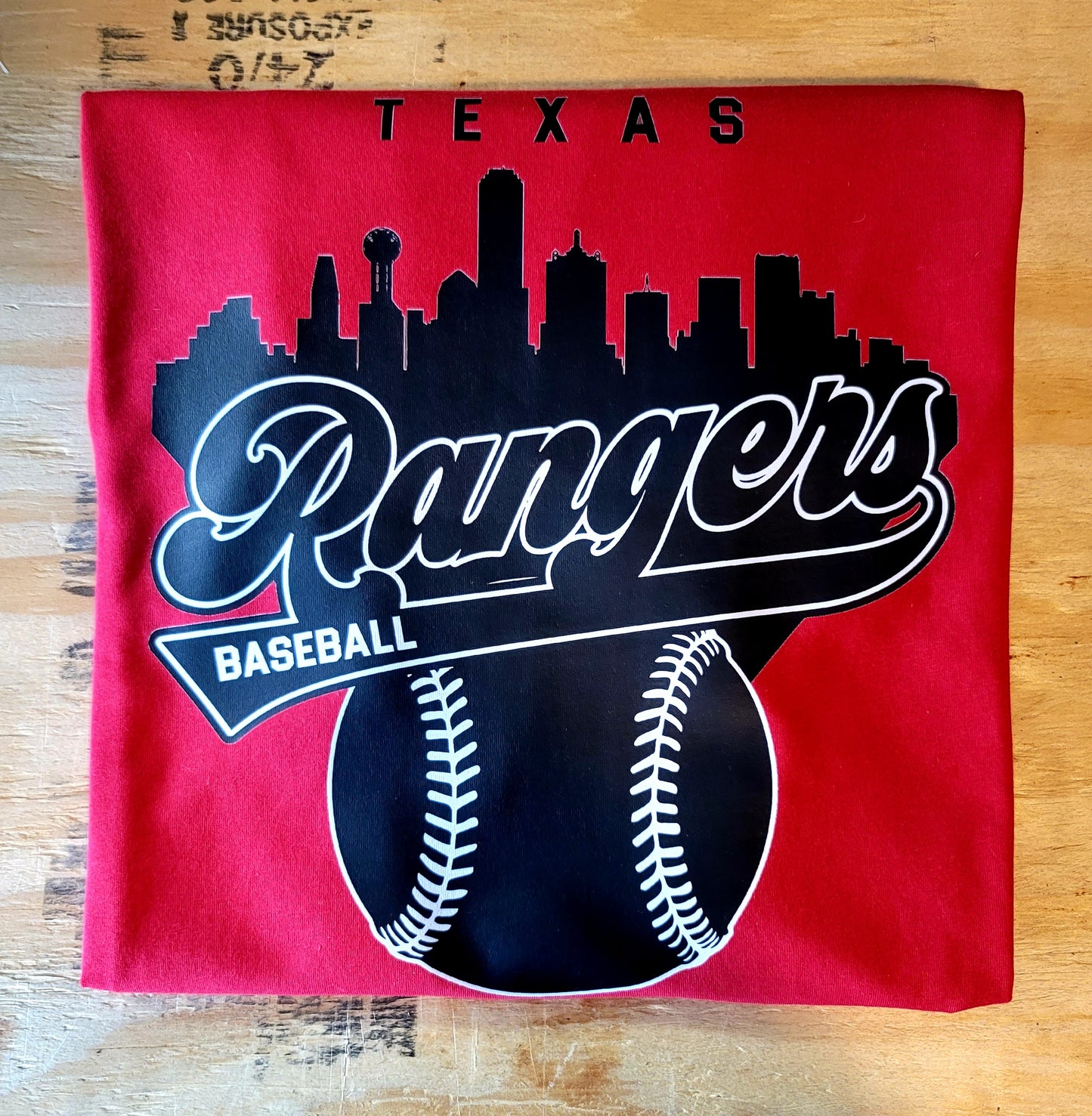 Texas Rangers Black