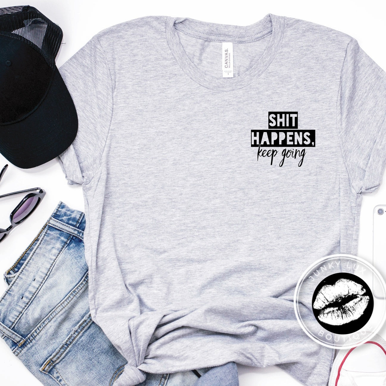 Sh*t Happens Keep Going Pocket