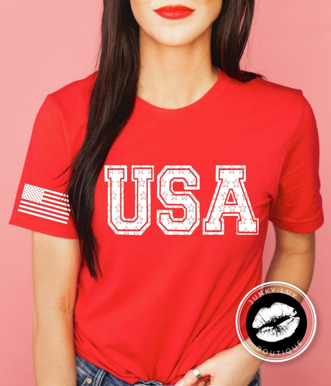 USA Stars (black or white ink)