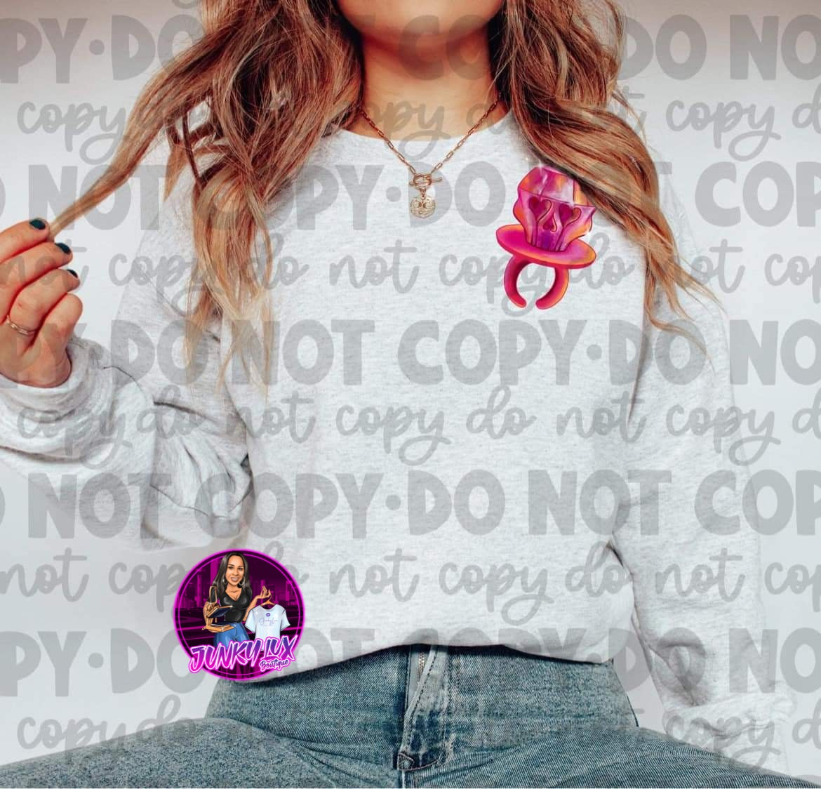 Pink Your Poison (front and back)
