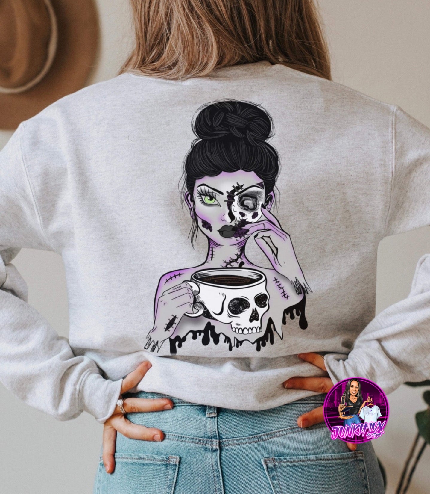 Mombie (front and back)