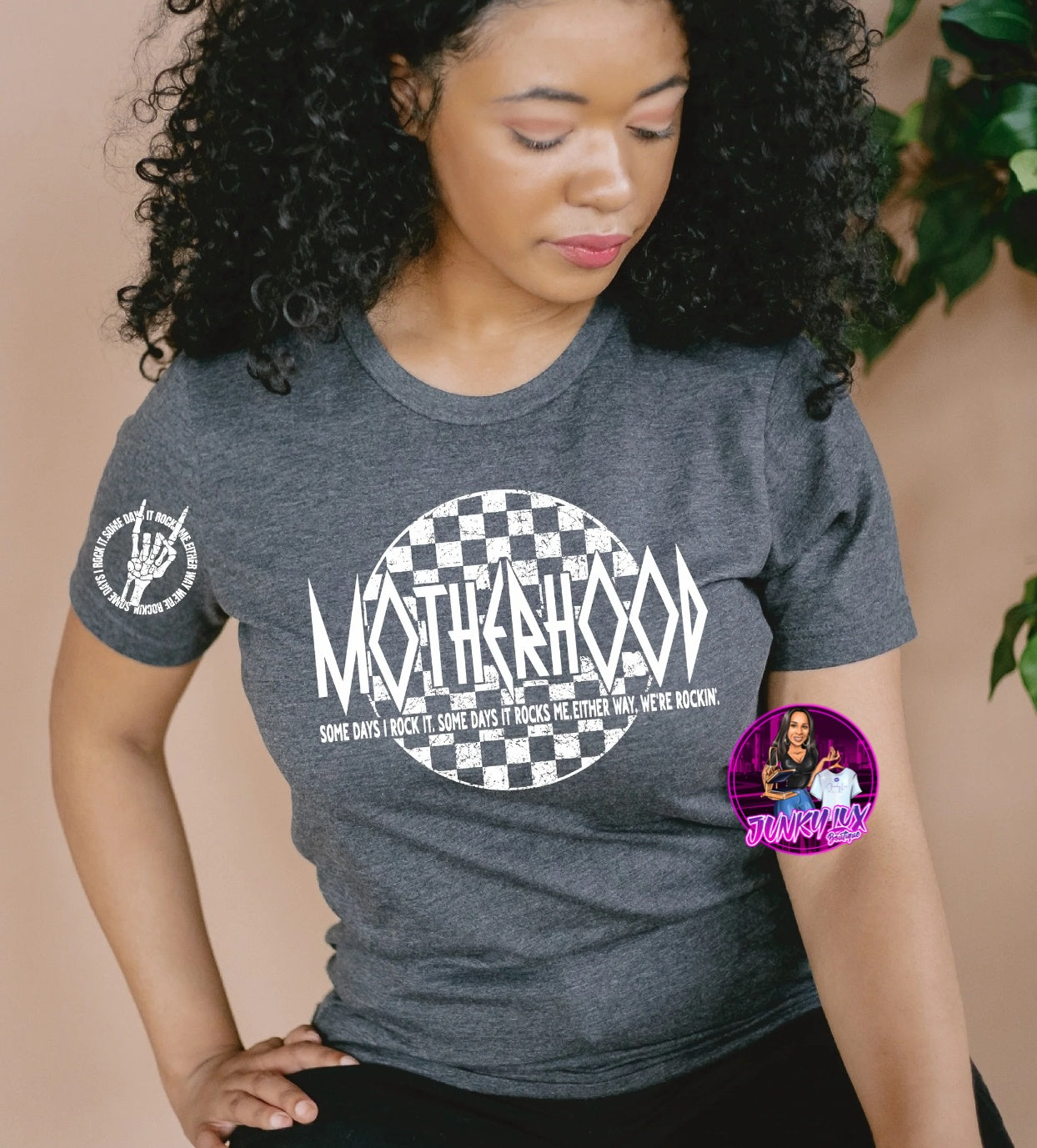 Motherhood We Rockin' (front/back)