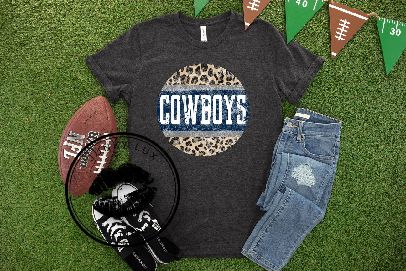 Cowboys Leopard Circle