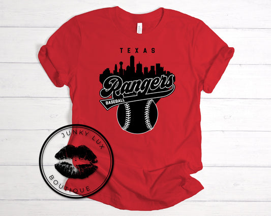 Texas Rangers Black