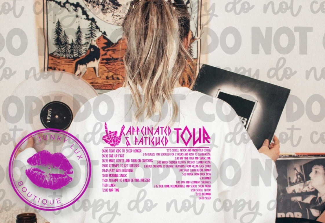 Motherhood World Tour (front and back)