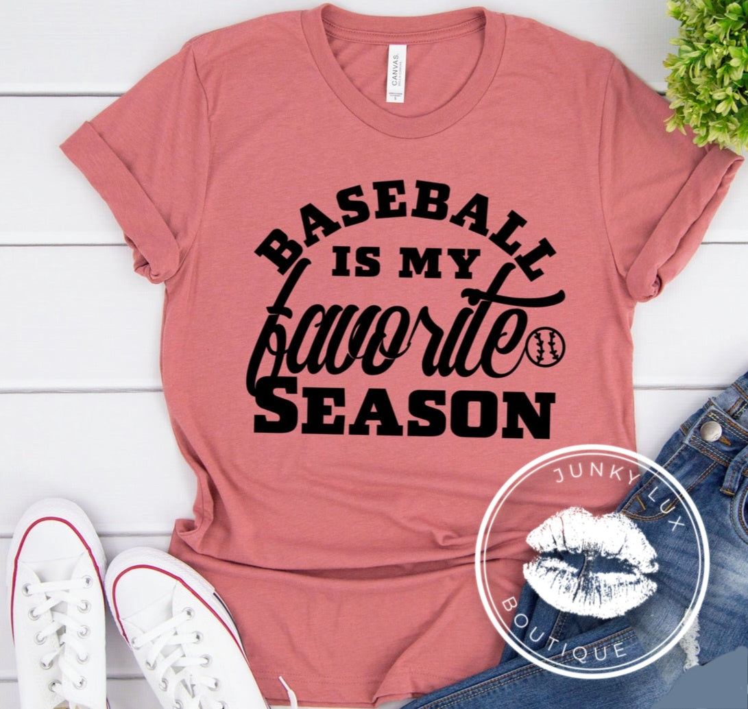 Baseball Is My Favorite Season