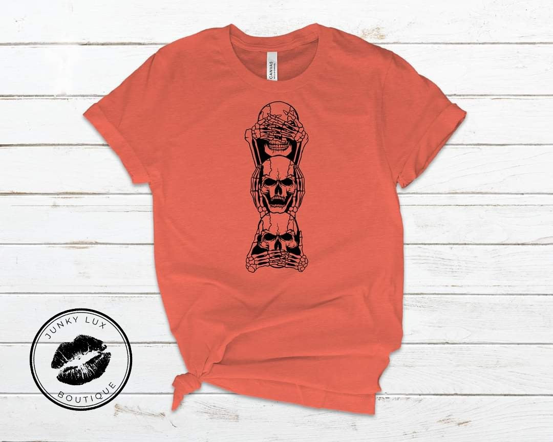 See No Evil, Hear No Evil, Speak No Evil Skulls