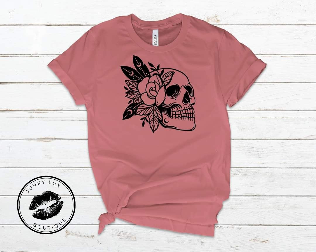 Flower Skull