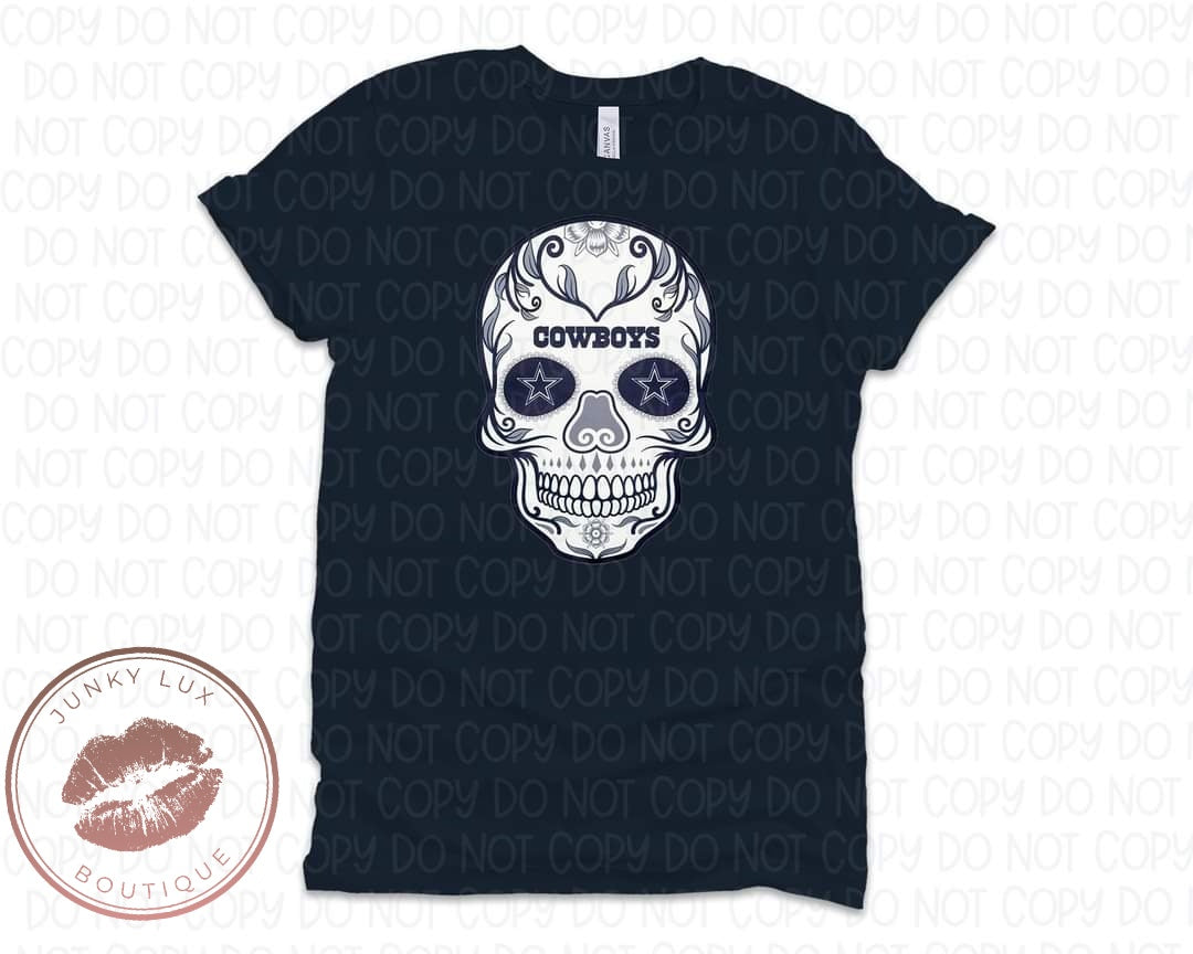 Cowboys Sugar Skull