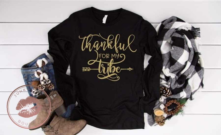 Thankful For My Tribe-Gold