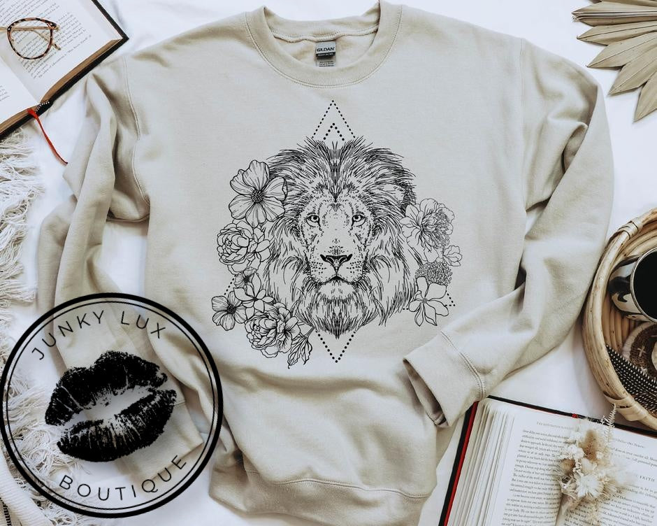 Floral Lion