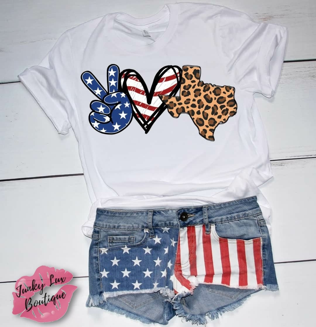 Peace, Love, Leopard Texas