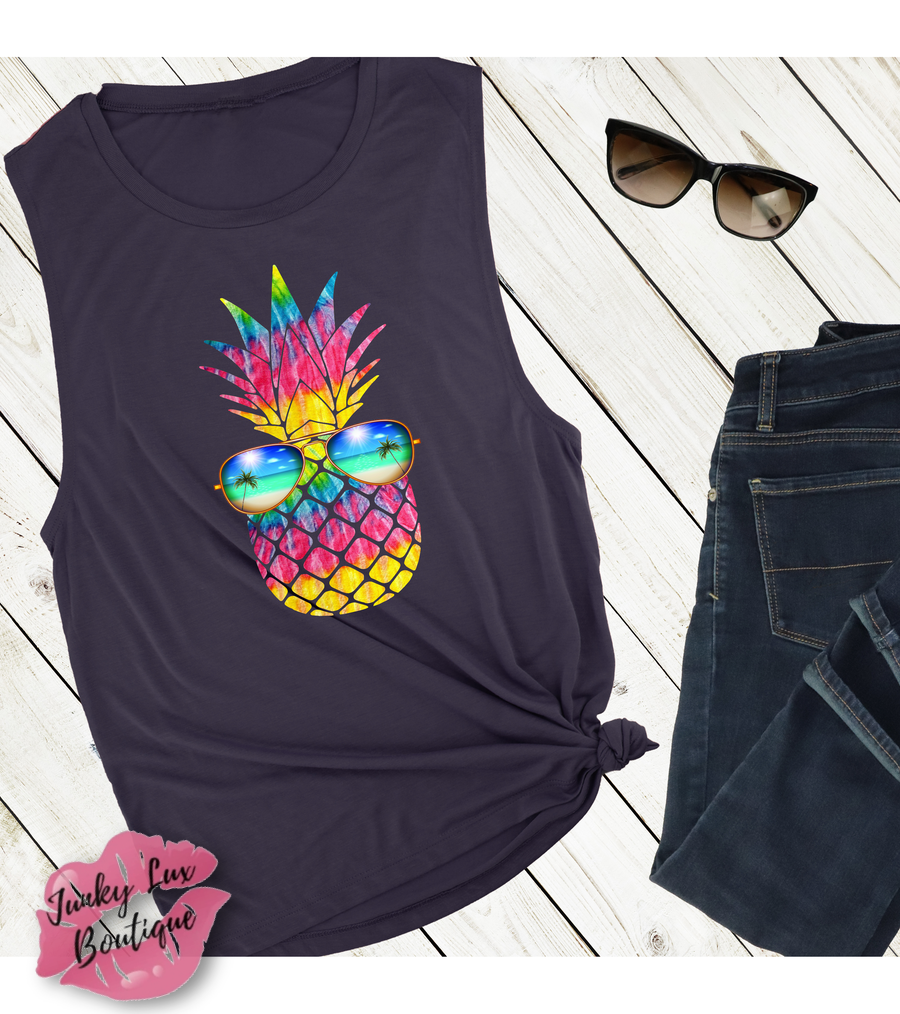 Tie Dye Pineapple