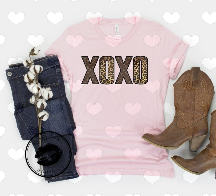 XOXO LV Leopard