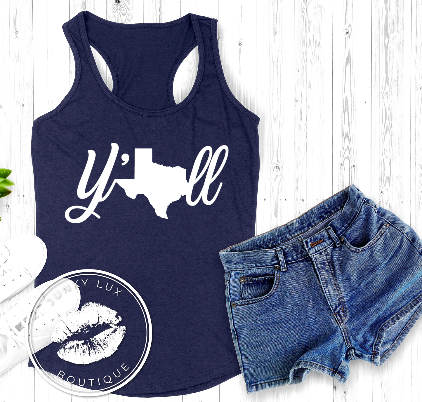 Texas Yall (white lettering)