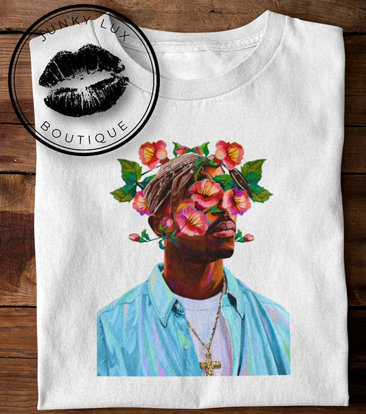 2pac Floral Art