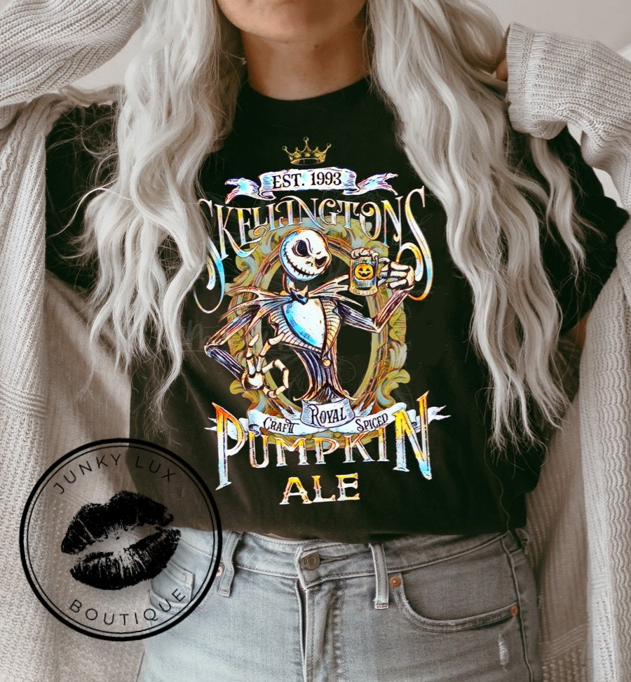 Skellington Pumpkin Ale (color)