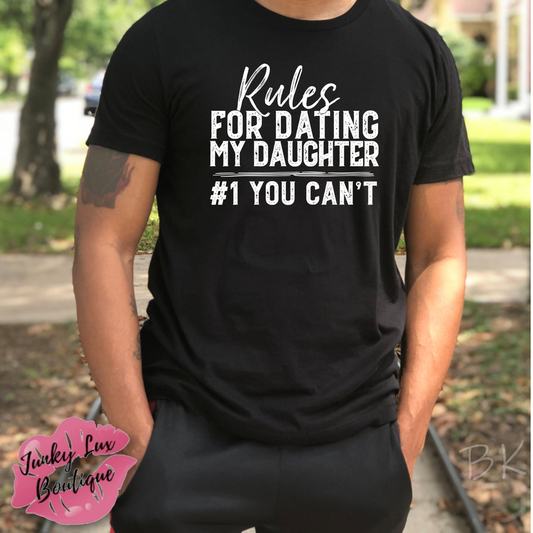 Rules For Dating My Daughter