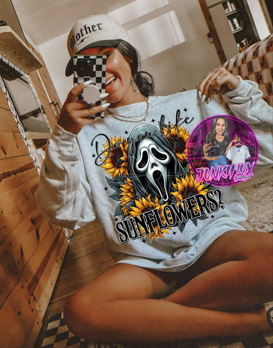 Ghostface Sunflowers