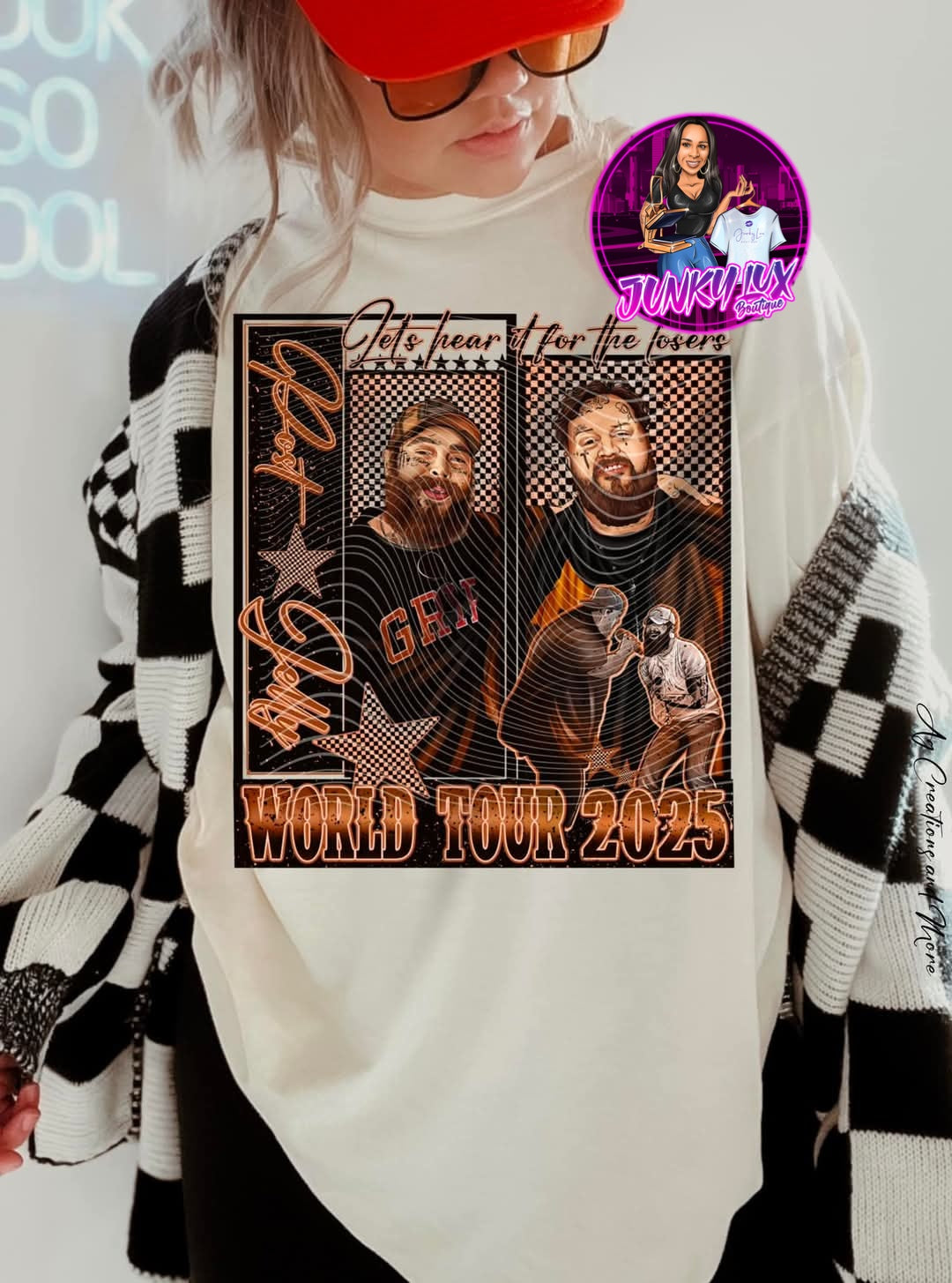 Posty Jelly Tour (front/sleeve)