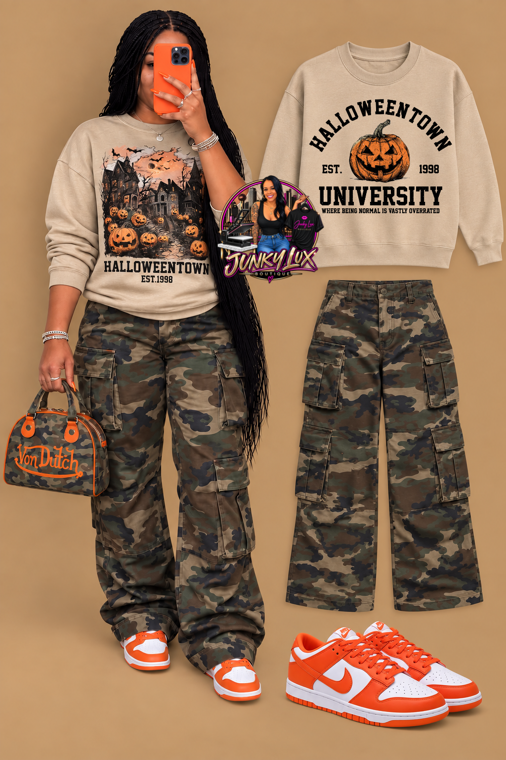 Halloween (town) University (front/back)