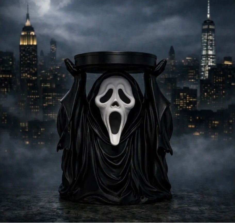 Ghost(face) Candle Holder
