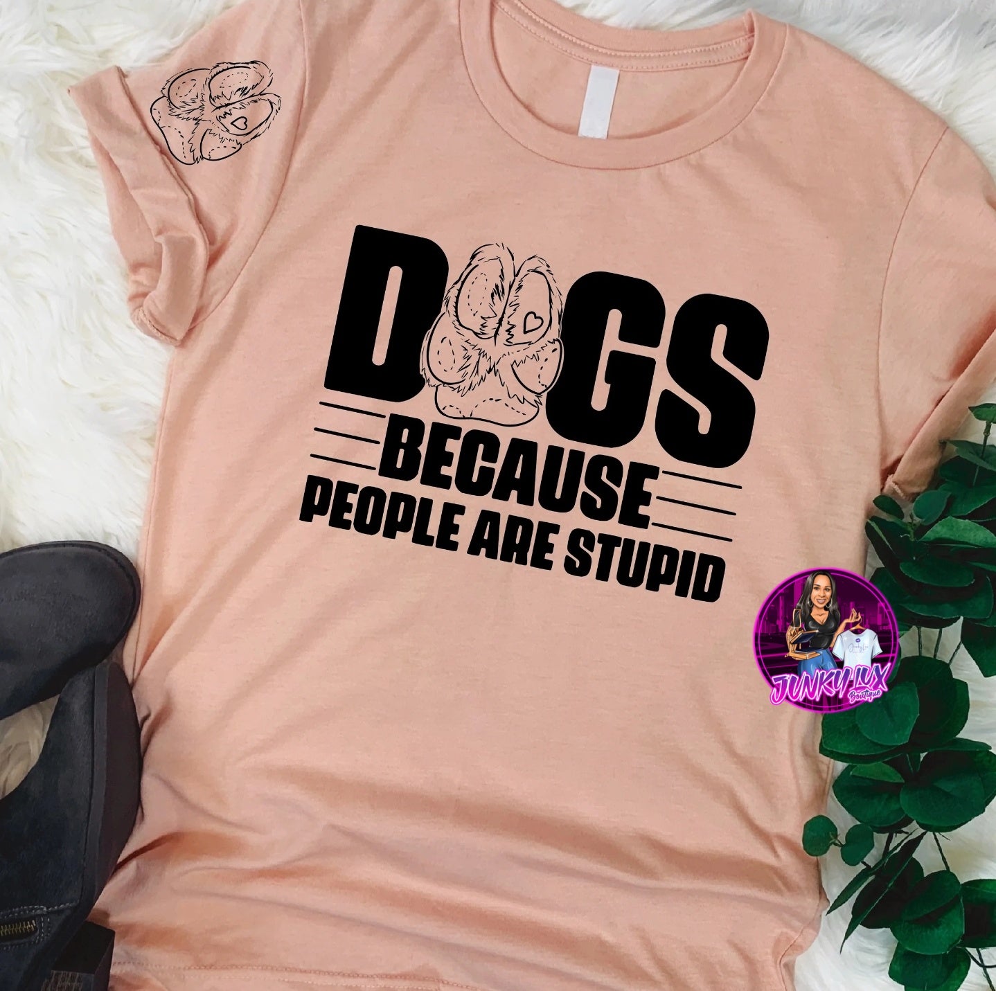 Dogs-Because People Are Stupid (includes sleeve)