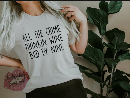 Crime. Wine. Nine