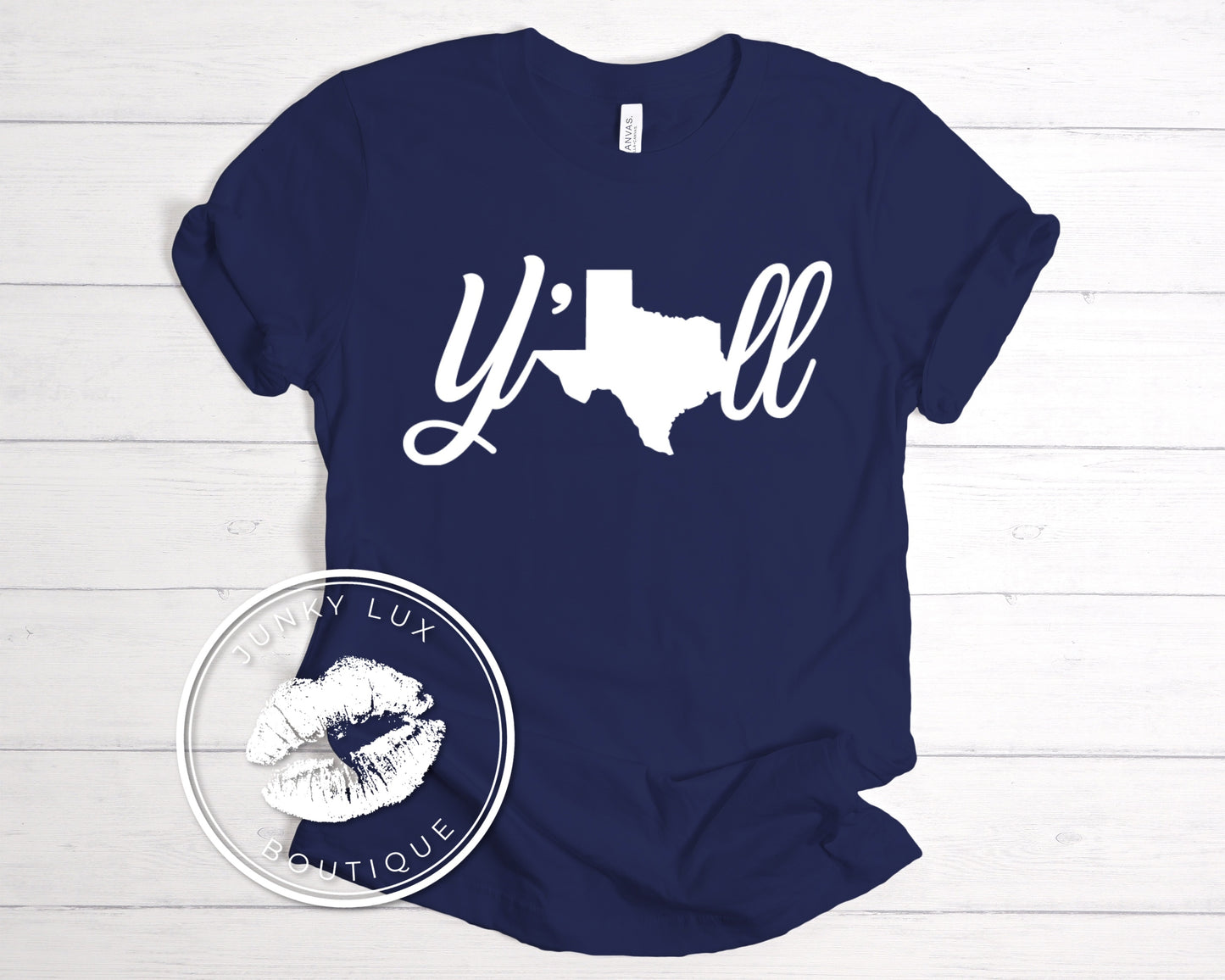 Texas Yall (white lettering)