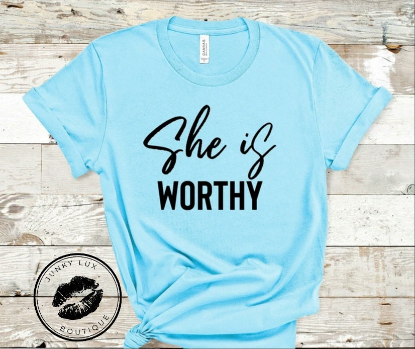 She Is Worthy