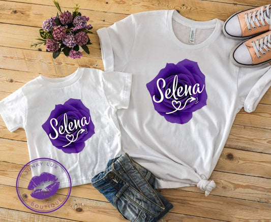 Selena Purple Flower-Youth