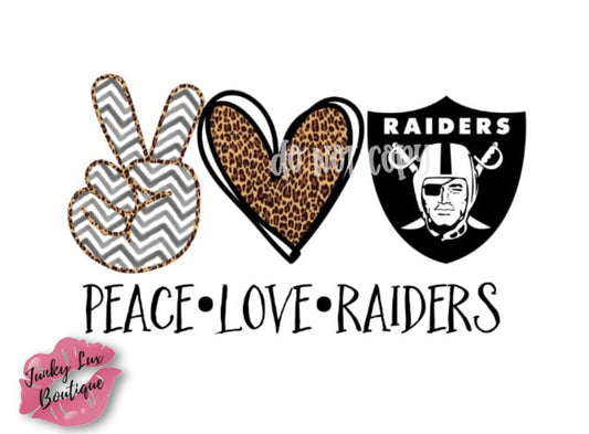 Peace, Love, Raiders
