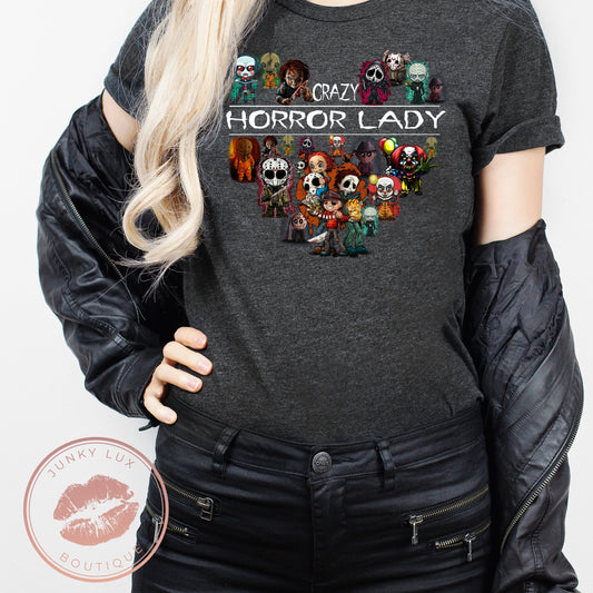 Crazy Horror Lady